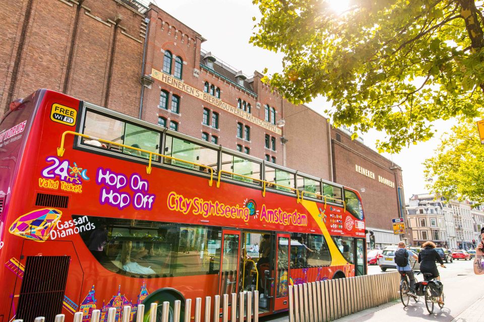hop on hop off bussikierros amsterdam ()